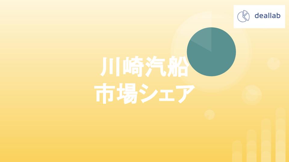 川崎汽船の市場シェア・業績推移・売上構成の分析